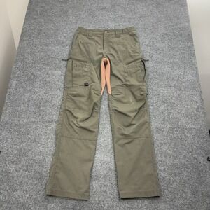 LAPG Tactical Pants Mens 33x35 Green Atlas Ripstop Stretch Cargo Outdoor Utility